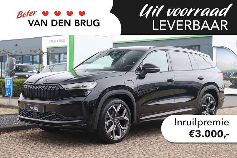 Zwart Nieuw 2025 Skoda Kodiaq Business Line SUV | € 52.550 (Goede deal) - Afbeelding 1/1