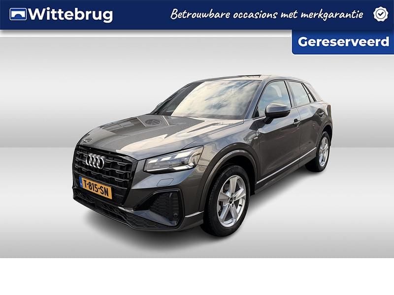 Grijs Occasion 2023 Audi Q2 S-Line SUV | € 29.950 (Eerlijke prijs) - Afbeelding 1/4