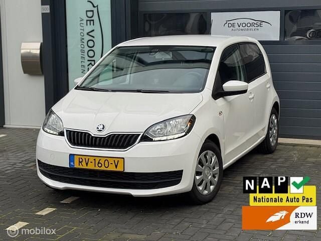 Wit Gebruikt 2018 Skoda Citigo Hatchback | € 8.450 (Eerlijke prijs) - Afbeelding 1/4