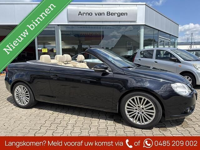 Zwart Occasion 2010 VW Eos Highline Cabriolet | € 7.999 (Duur) - Afbeelding 1/4