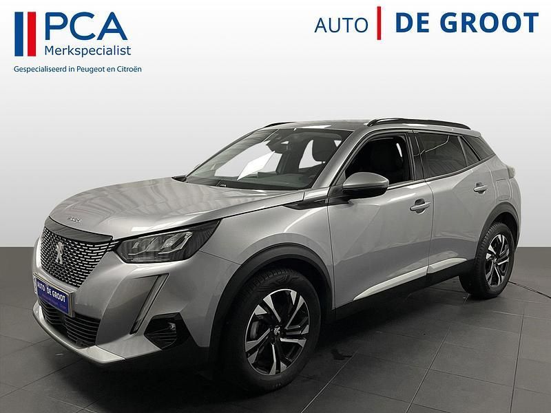 Grijs Gebruikt 2021 Peugeot 2008 Allure SUV | € 17.995 (Eerlijke prijs) - Afbeelding 1/4