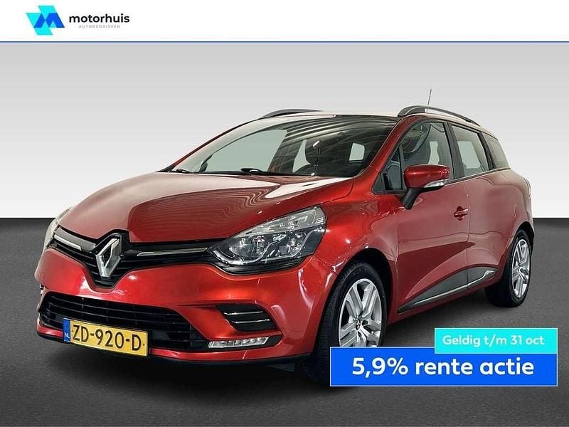 Rood Gebruikt 2019 Renault Clio GrandTour Zen Stationwagen | € 8.995 (Eerlijke prijs) - Afbeelding 1/4