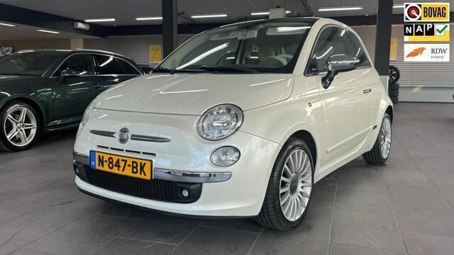 Wit Gebruikt 2009 Fiat 500 Hatchback | € 4.950 (Eerlijke prijs) - Afbeelding 1/4