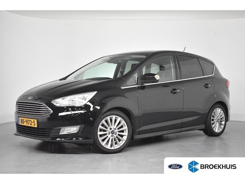 Zwart Occasion 2017 Ford C-MAX Titanium MPV | € 11.400 (Iets duurder) - Afbeelding 1/3