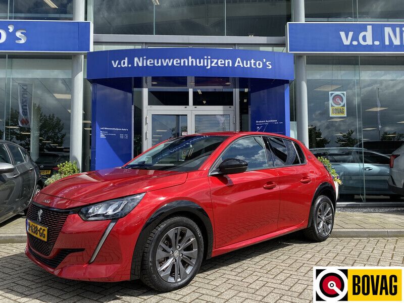 Rood, metallic lak Gebruikt 2022 Peugeot e-208 Allure Hatchback | € 24.950 (Duur) - Afbeelding 1/4