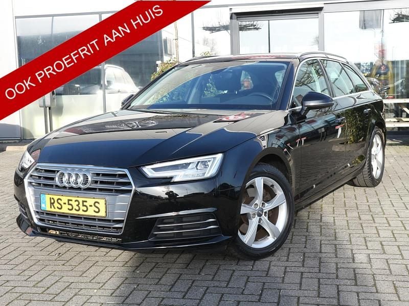 Occasion Audi A4 Sport 150 PK (110 kW) 2018 Zwart Stationwagen