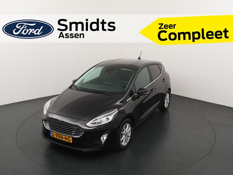 Zwart Gebruikt 2021 Ford Fiesta Titanium Hatchback | € 12.950 (Goede deal) - Afbeelding 1/4