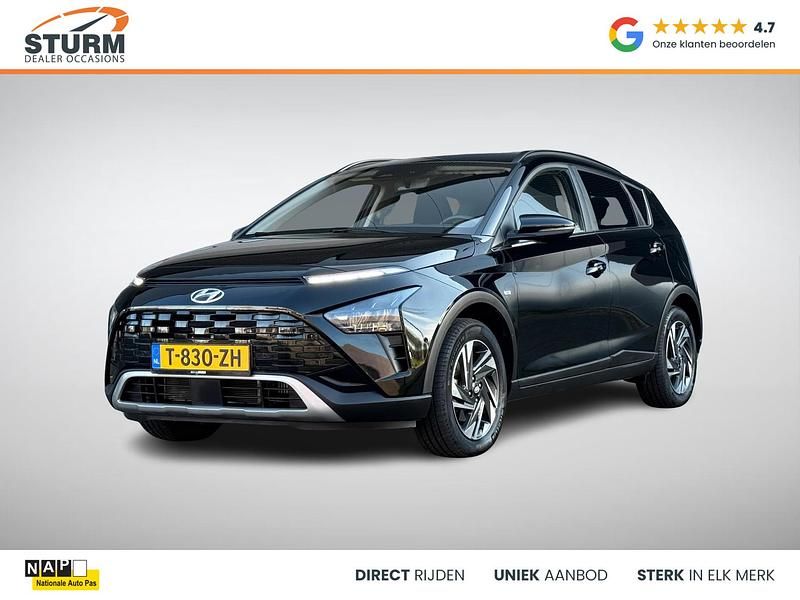 Zwart Occasion 2023 Hyundai Bayon Premium SUV | € 23.549 (Eerlijke prijs) - Afbeelding 1/4
