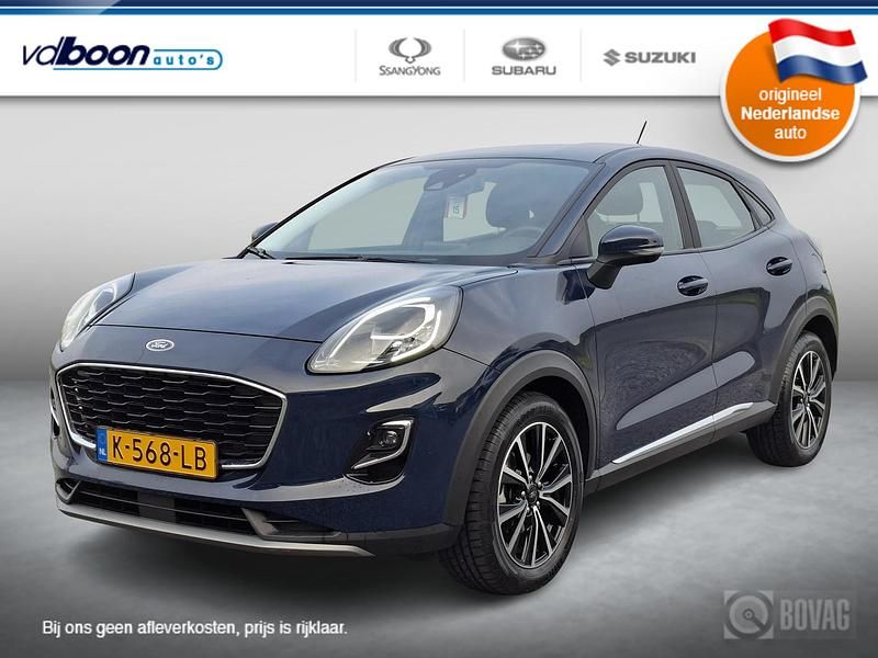 Blauw Occasion 2021 Ford Puma Titanium SUV | € 17.450 (Super prijs) - Afbeelding 1/3