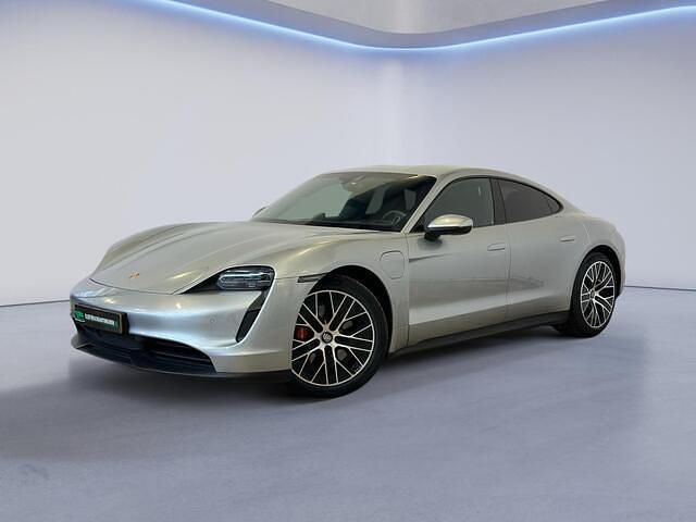 Grijs Gebruikt 2021 Porsche Taycan 4S Sedan | € 52.900 - Afbeelding 1/4