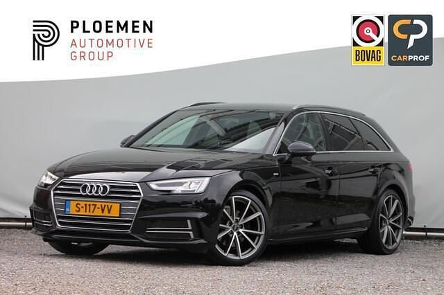 Zwart Gebruikt 2017 Audi A4 S-Line Stationwagen | € 26.900 (Duur) - Afbeelding 1/4