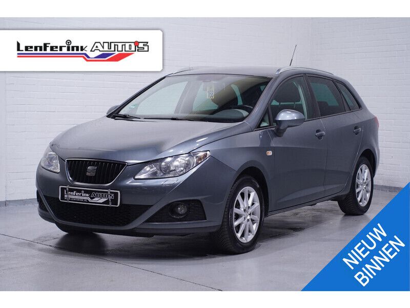 Grijs Gebruikt 2012 Seat Ibiza Ecomotive Stationwagen | € 2.555 (Super prijs) - Afbeelding 1/4