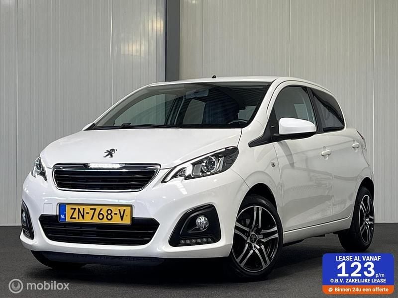 Wit Gebruikt 2019 Peugeot 108 Active Hatchback | € 7.445 (Goede deal) - Afbeelding 1/4
