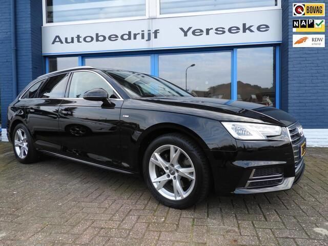 Zwart Gebruikt 2018 Audi A4 Design Stationwagen | € 22.950 (Eerlijke prijs) - Afbeelding 1/4