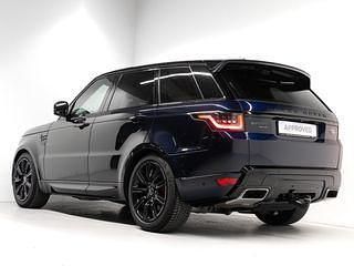 Occasion Land Rover Range Rover Sport 404 PK (297 kW) 2021 Portofino blueebony seats with ebony interior and ebony headlining SUV