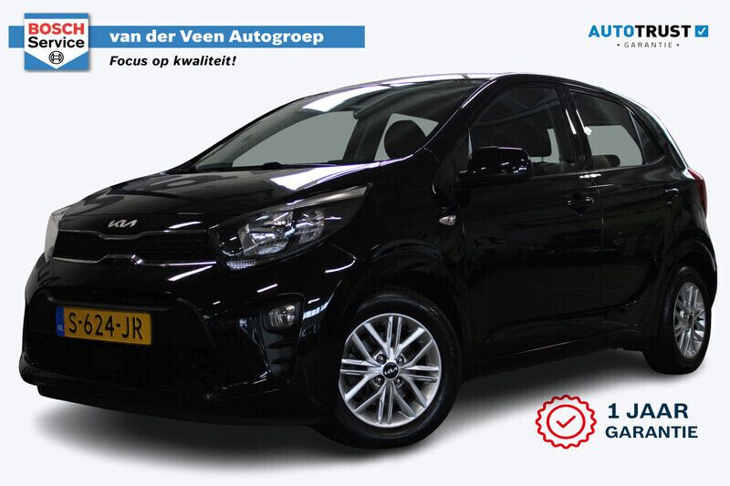 Zwart Gebruikt 2023 Kia Picanto Hatchback | € 13.950 (Eerlijke prijs) - Afbeelding 1/4