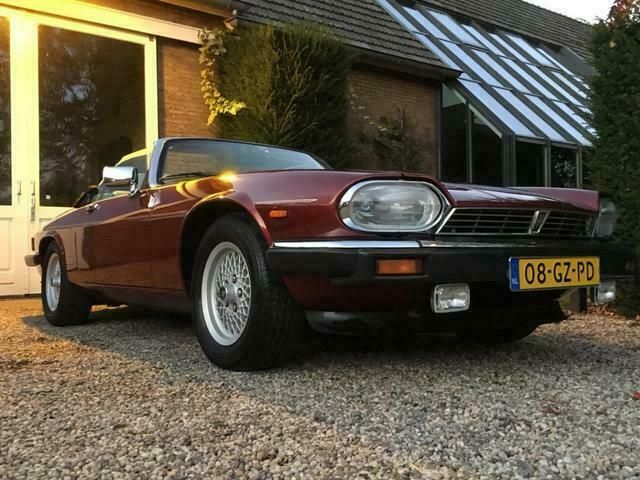 Rood Gebruikt 1990 Jaguar XJS S Cabriolet | € 23.750 - Afbeelding 1/4