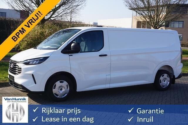 Wit Nieuw 2024 Ford Transit Custom Trend Van | € 32.850 (Goede deal) - Afbeelding 1/4