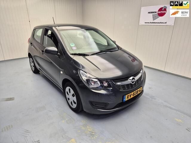 Grijs, metallic lak Gebruikt 2018 Opel Karl Eco Hatchback | € 11.740 (Eerlijke prijs) - Afbeelding 1/4