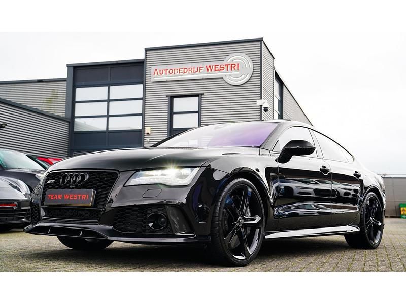 Zwart Occasion 2014 Audi RS7 Proline Hatchback | € 53.995 - Afbeelding 1/4