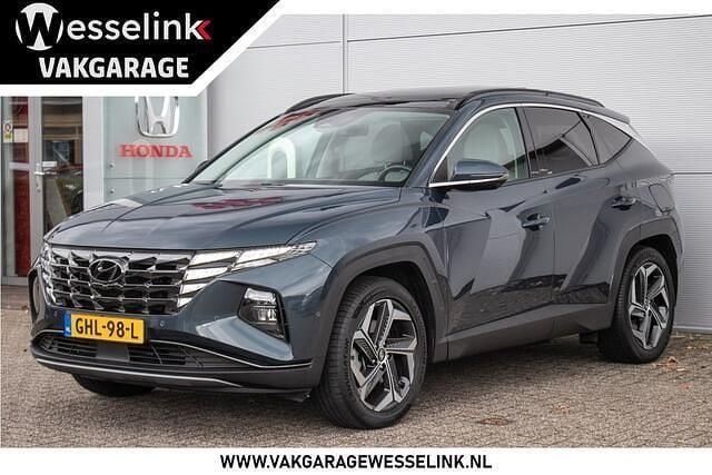 Blauw Occasion 2021 Hyundai Tucson Premium SUV | € 30.950 (Iets duurder) - Afbeelding 1/4