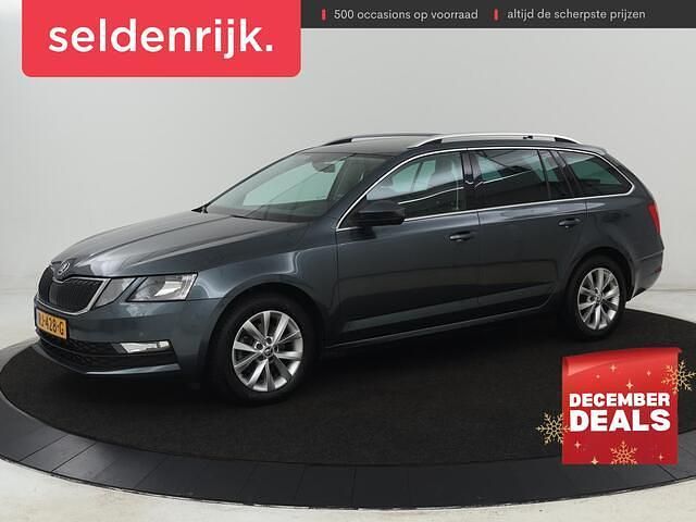 Grijs Occasion 2018 Skoda Octavia Ambition Stationwagen | € 11.400 (Eerlijke prijs) - Afbeelding 1/4