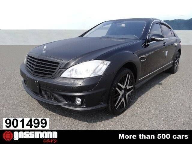 Zwartschwarz Gebruikt 2007 Mercedes S65 AMG AMG Sedan | € 41.531 - Afbeelding 1/4