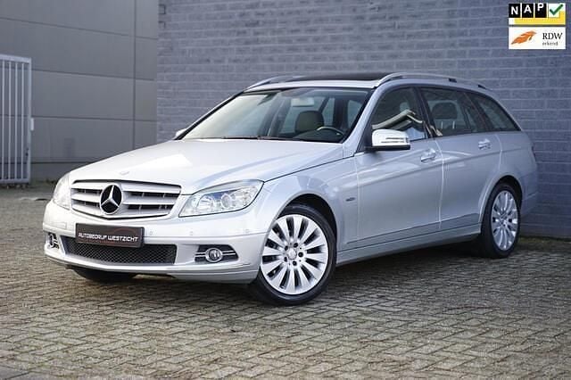 Grijs Gebruikt 2010 Mercedes C180 Avantgarde Stationwagen | € 6.900 (Goede deal) - Afbeelding 1/4