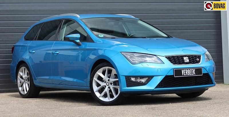 Occasion Seat Leon ST FR 150 PK (110 kW) 2016 Blauw Stationwagen