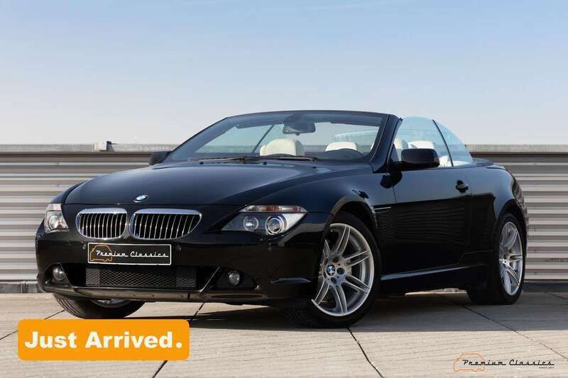 Zwart Gebruikt 2007 BMW 650 Cabriolet Executive Cabriolet | € 29.950 - Afbeelding 1/4