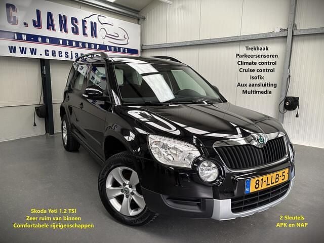 Zwart Gebruikt 2010 Skoda Yeti Ambition SUV | € 5.895 (Eerlijke prijs) - Afbeelding 1/4