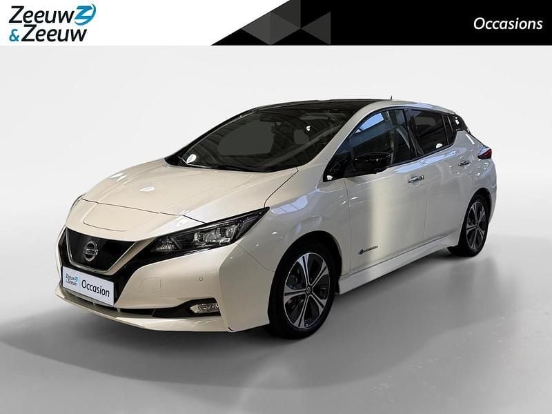 Wit Gebruikt 2019 Nissan Leaf Tekna Hatchback | € 13.445 (Eerlijke prijs) - Afbeelding 1/4