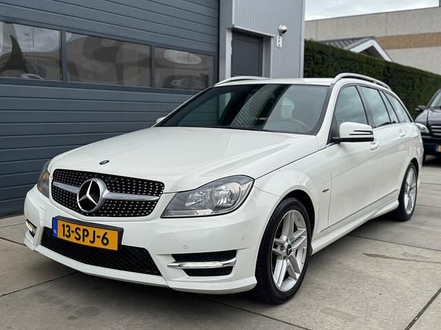 Occasion Mercedes C180 Avantgarde 157 PK (115 kW) 2011 Wit Stationwagen