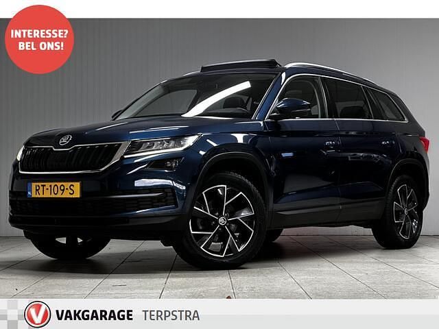 Blauw Gebruikt 2018 Skoda Kodiaq Style SUV | € 16.850 (Iets duurder) - Afbeelding 1/4