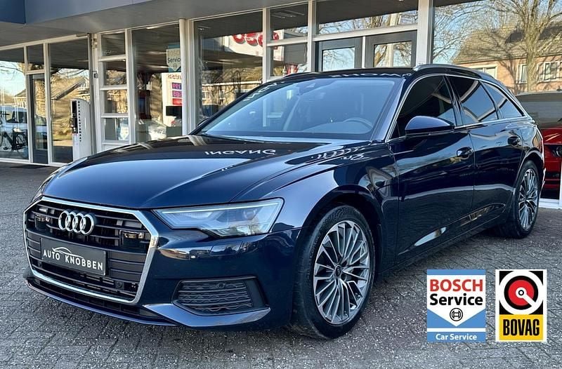 Blauw Occasion 2019 Audi A6 Stationwagen | € 28.600 (Eerlijke prijs) - Afbeelding 1/4