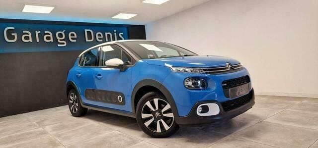 Occasion Citroën C3 Shine 82 PK (60 kW) 2017 Blauw Hatchback
