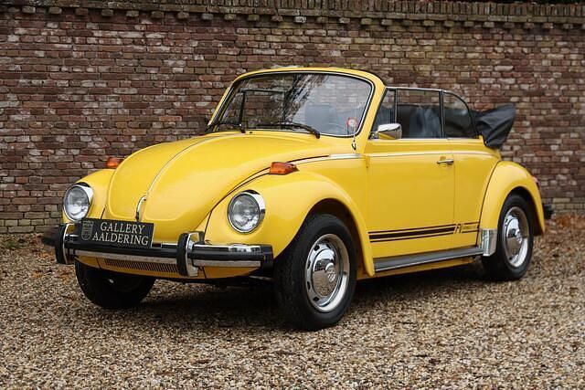 Geel Gebruikt 1975 VW Käfer S Cabriolet | € 53.500 - Afbeelding 1/4