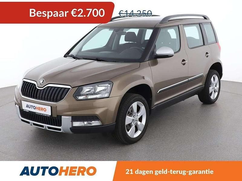 Bruin Gebruikt 2016 Skoda Yeti Ambition SUV | € 11.749 (Goede deal) - Afbeelding 1/3