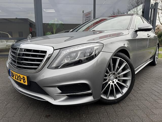 Grijs Occasion 2015 Mercedes S350 Prestige Sedan | € 32.500 (Goede deal) - Afbeelding 1/4