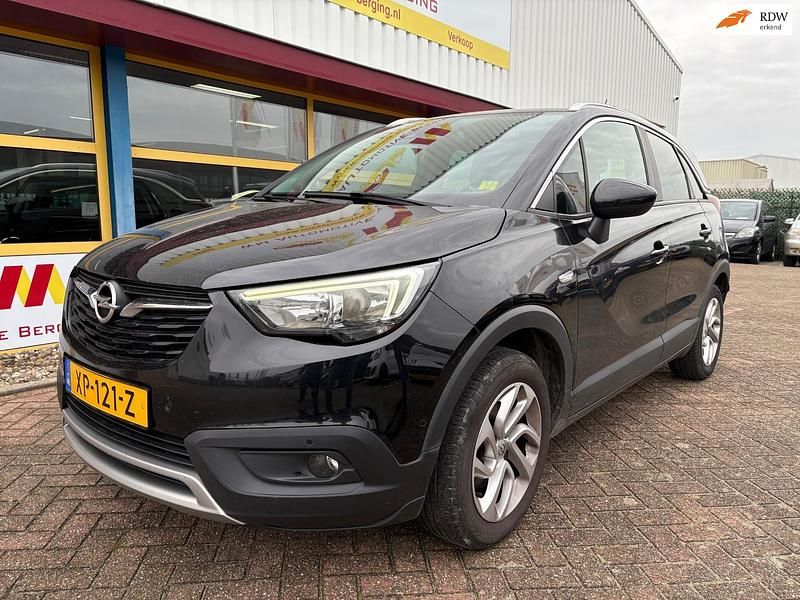 Zwart Gebruikt 2019 Opel Crossland Innovation SUV | € 9.499 (Goede deal) - Afbeelding 1/4