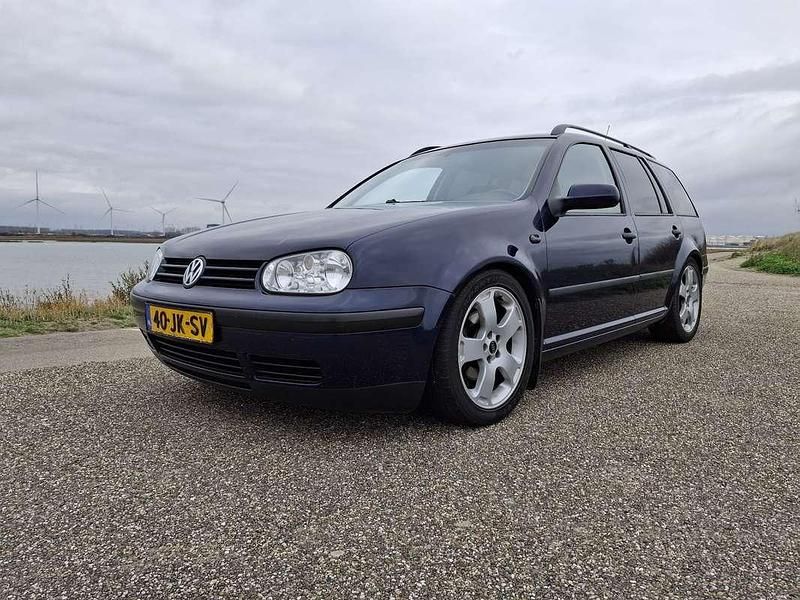 Blauw Gebruikt 2002 VW Golf IV Comfortline Stationwagen | € 1.250 (Goede deal) - Afbeelding 1/4