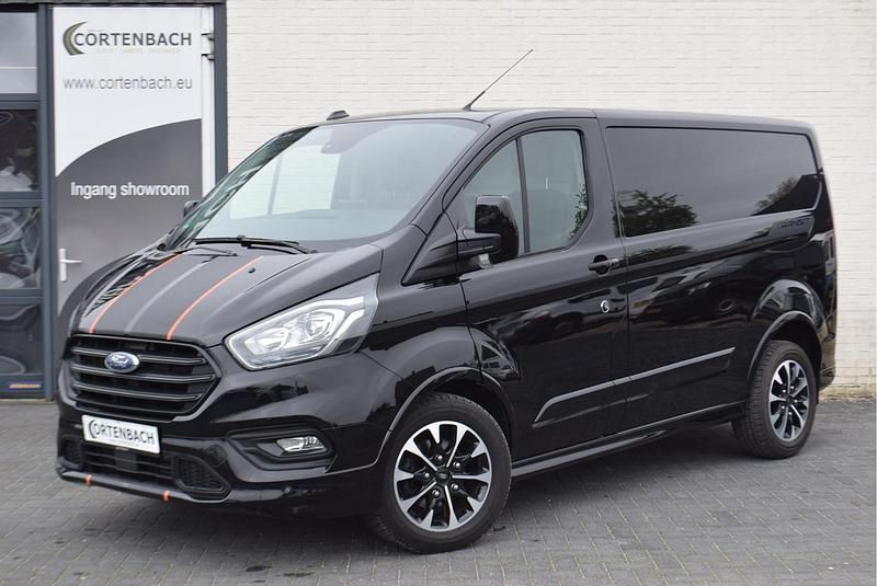Zwart Gebruikt 2019 Ford Transit Custom Sport Van | € 21.490 (Super prijs) - Afbeelding 1/4