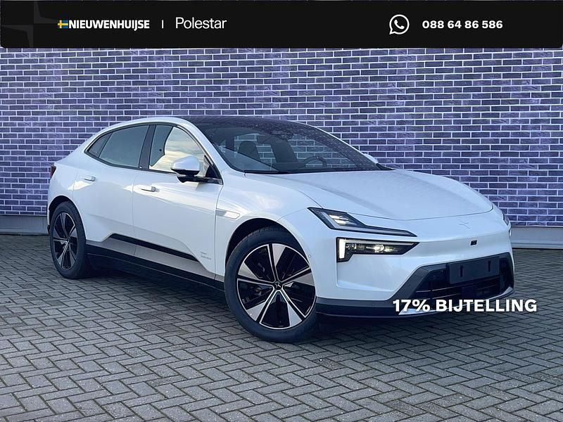 Nieuw Polestar 4 Long Range Dual motor 400 kW (544 PK) 2025 Wit SUV
