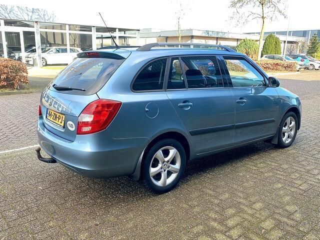 Occasion Skoda Fabia Sport 86 PK (63 kW) 2008 Blauw, metallic lak Hatchback