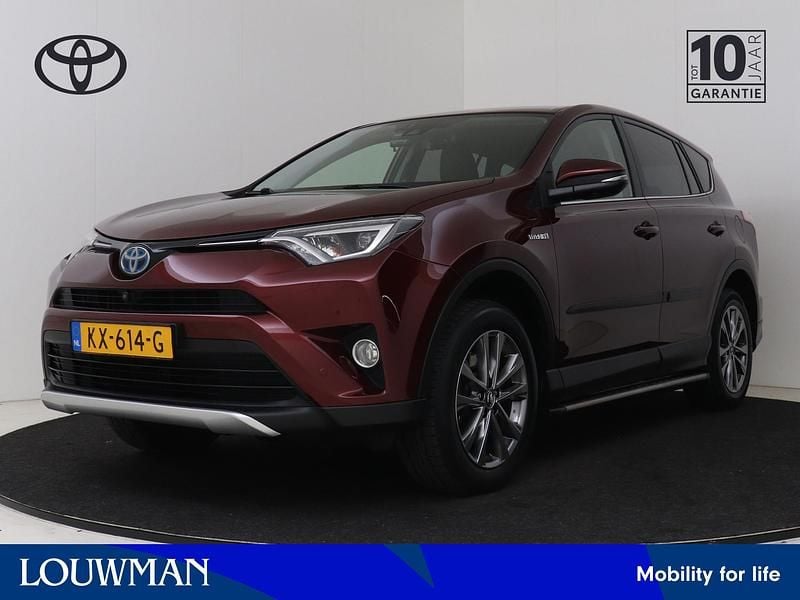 Rood Gebruikt 2016 Toyota RAV4 Hybrid Business Edition SUV | € 19.950 (Eerlijke prijs) - Afbeelding 1/4