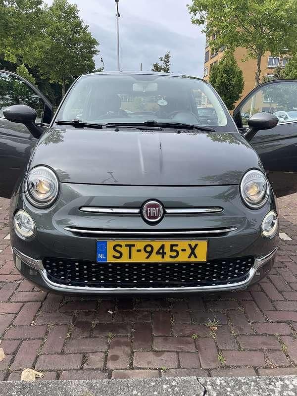 Grijs Gebruikt 2017 Fiat 500 Lounge Hatchback | € 7.499 (Goede deal) - Afbeelding 1/4