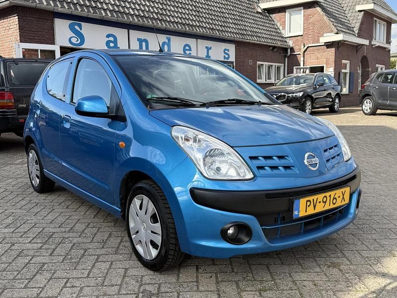Blauw Gebruikt 2010 Nissan Pixo Acenta Hatchback | € 2.950 (Eerlijke prijs) - Afbeelding 1/4