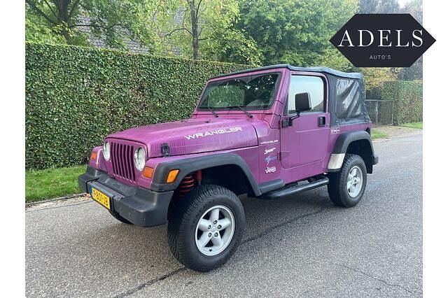 Paars Gebruikt 1997 Jeep Wrangler SUV | € 12.995 - Afbeelding 1/4