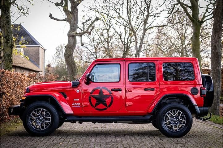 Occasion Jeep Wrangler Unlimited Overland 2021 Rood SUV