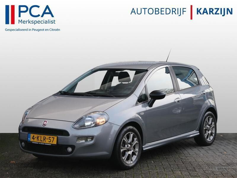 Grijs Gebruikt 2013 Fiat Punto Easy Hatchback | € 6.450 (Duur) - Afbeelding 1/4